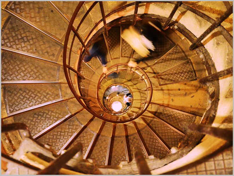 From Arc de Triomphe stairs